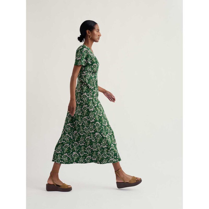 Seasalt Cornwall Chateaux Dress Yarrow Study Treetop image number 3